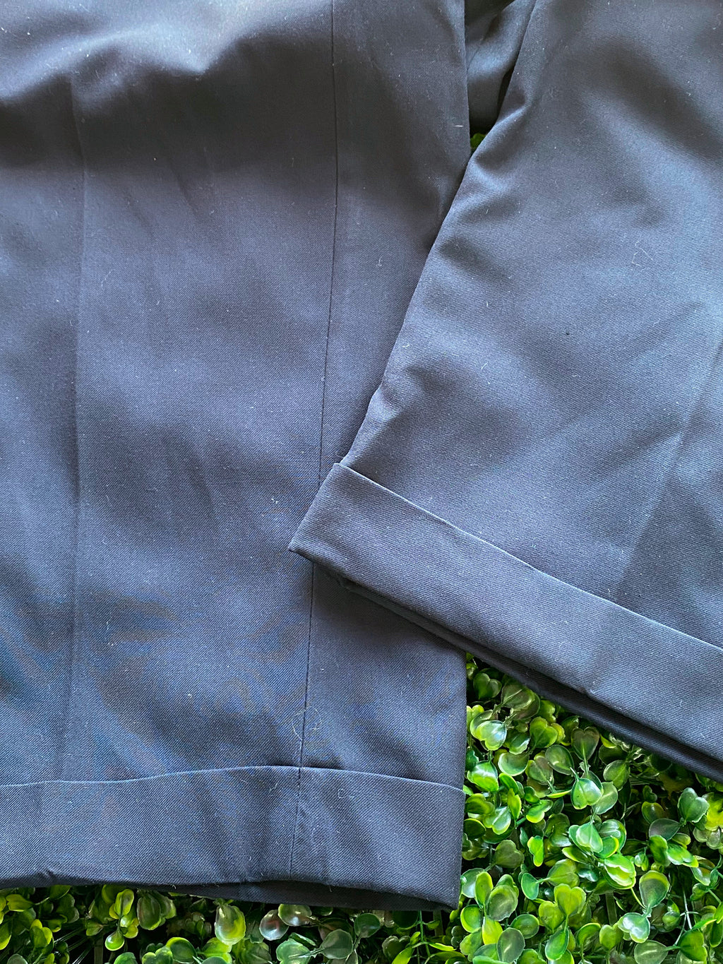 Pierre Cardin Navy Tailored Trousers — detail