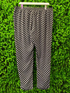Woolworths Black & White Printed Pants with Pockets