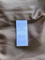 Brown Shaggy Faux Fur Jacket — care