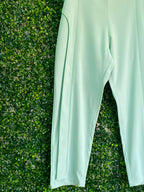ALMONDANT Mint Tailored Trousers — detail
