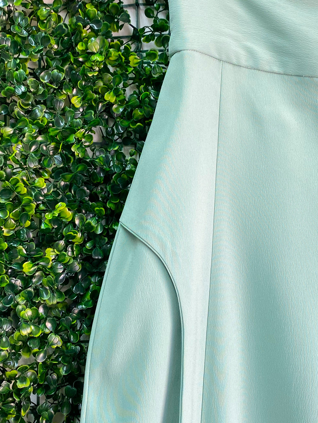 ALMONDANT Mint Tailored Trousers — detail