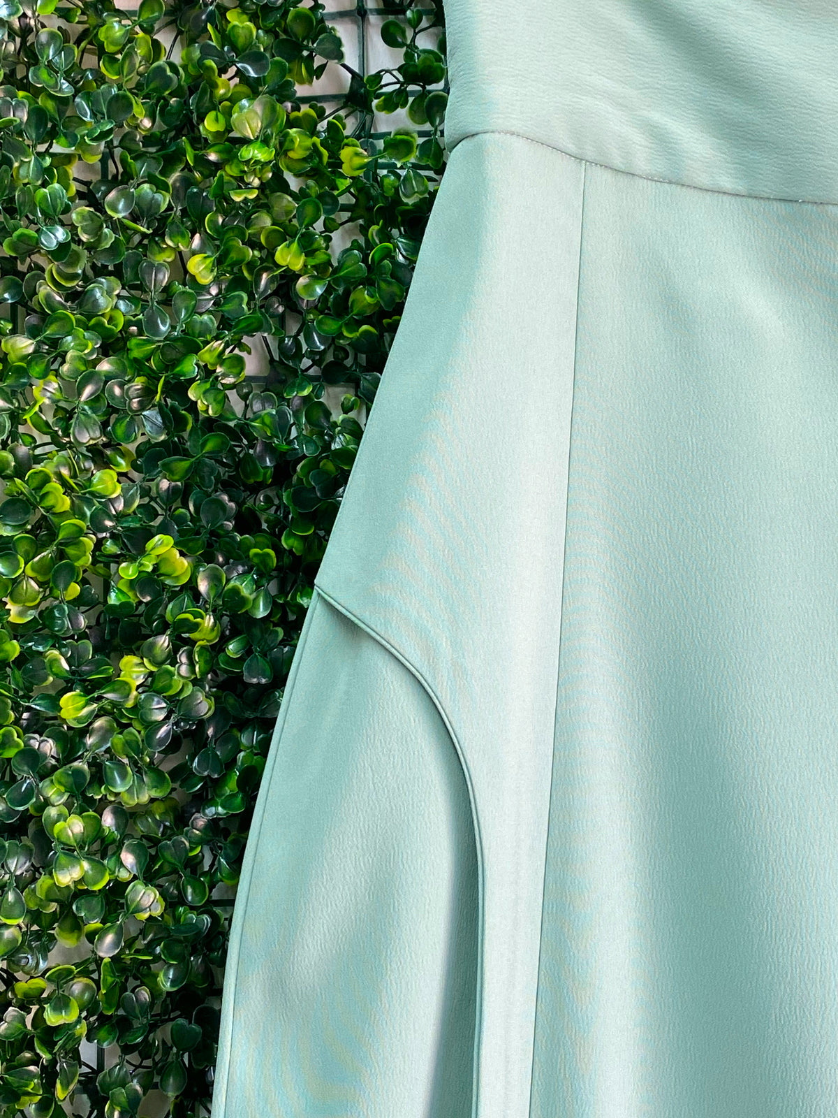 ALMONDANT Mint Tailored Trousers — detail