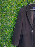 Daniel Hechter Black Tailored Blazer — detail