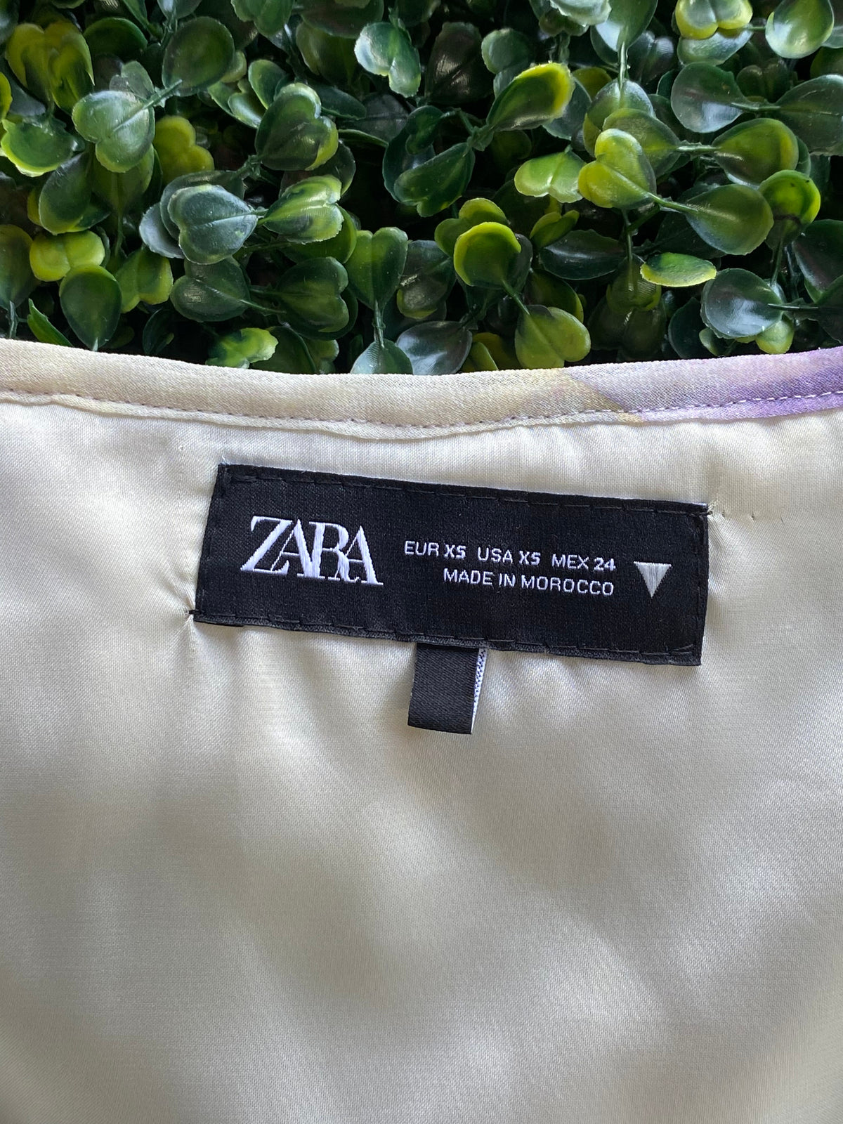 Zara Pastel Ruffle Camisole — brand