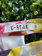 U-STAR Abstract Halter Maxi Dress — brand