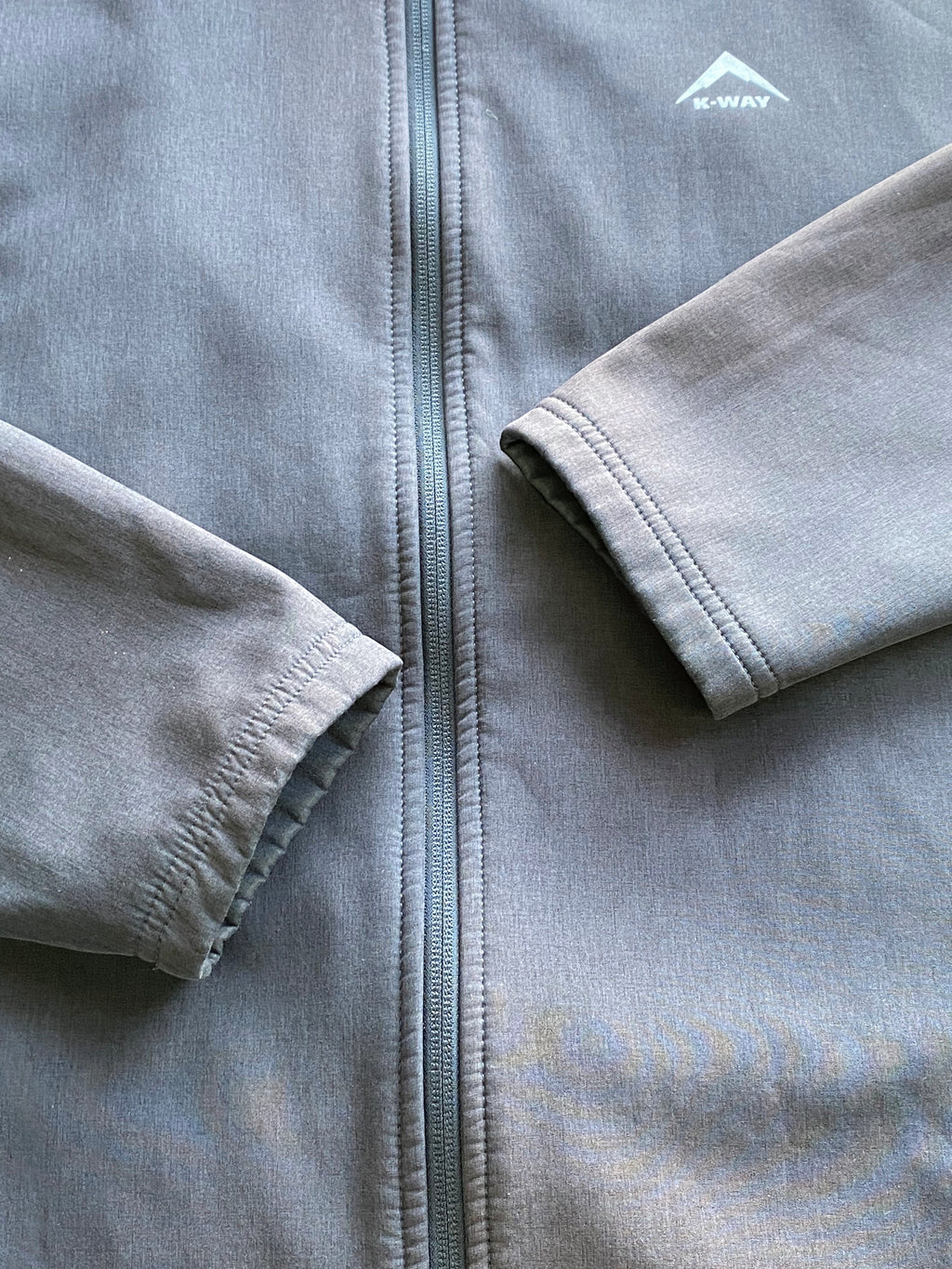 K-Way Black Felix Softshell Jacket — detail