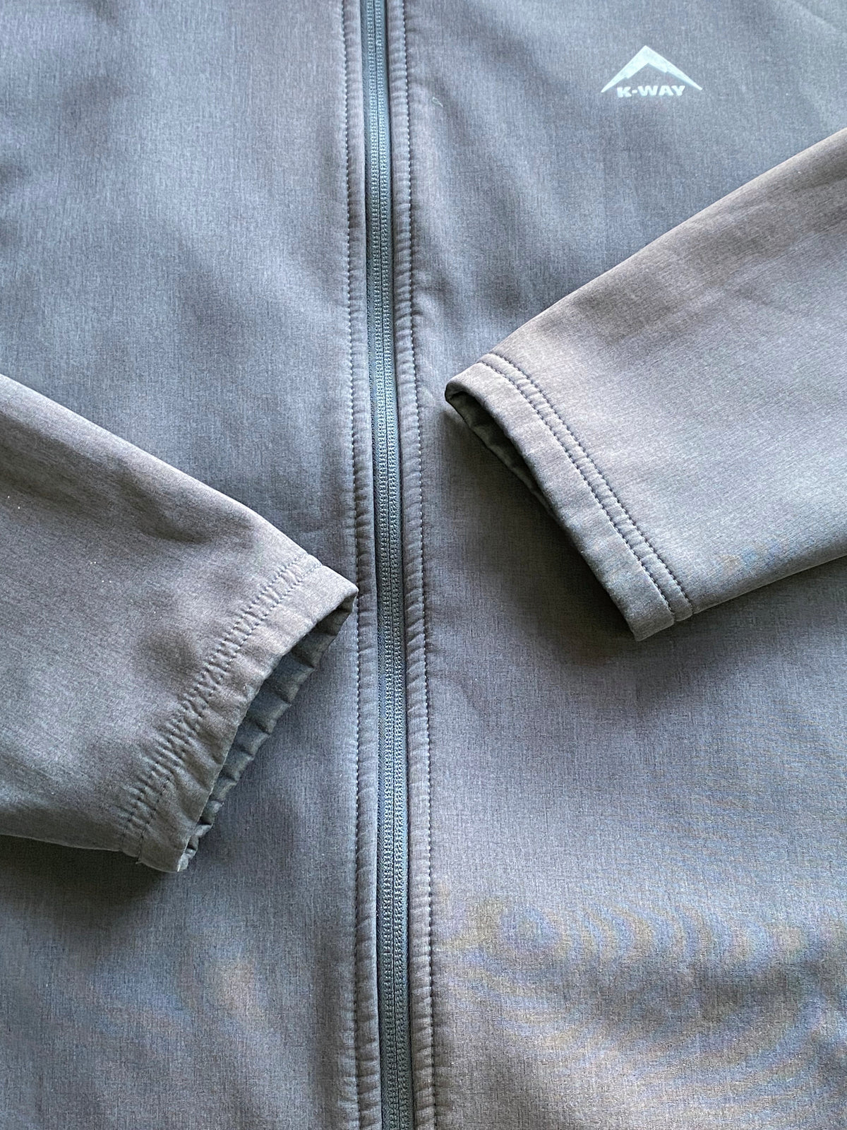 K-Way Black Felix Softshell Jacket — detail