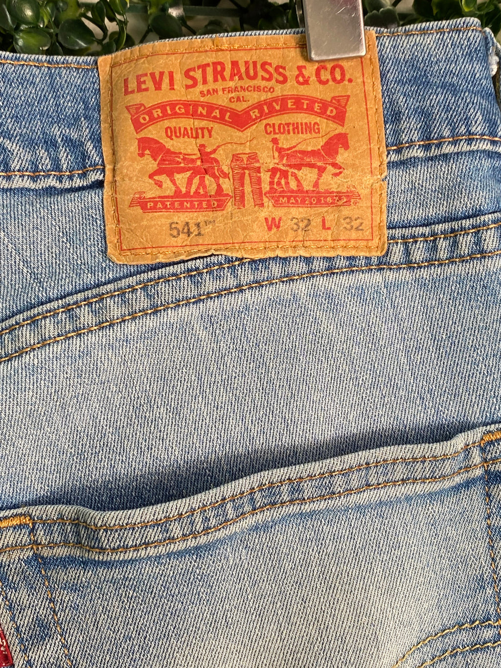 Levi's 544 Light-Wash Jeans — brand
