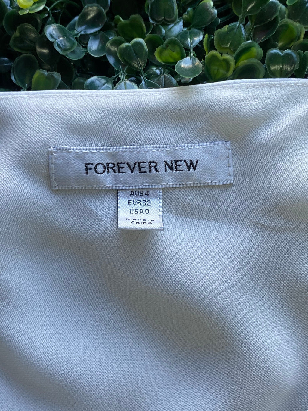 Forever New Ivory Cowl-Neck Sleeveless Top — brand