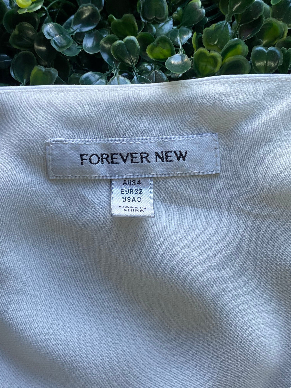 Forever New Ivory Cowl-Neck Sleeveless Top — brand