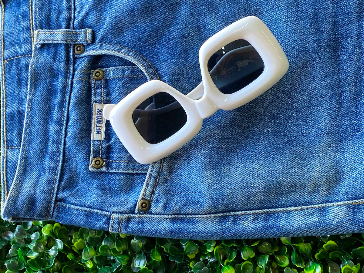 Network Mid-Blue Raw-Hem Denim Bermuda Shorts — detail