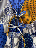 Kirsta Mertz Patchwork Print Maxi Dress