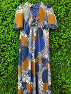 Kirsta Mertz Patchwork Print Maxi Dress