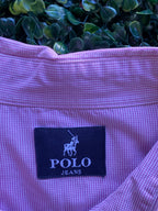 Polo Jeans Pink Micro-Check Cotton Shirt — brand