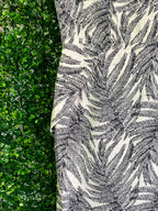 Country Road Ivory & Black Botanical-Print Sheath Dress — detail