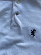Pringle of Scotland White Crest Polo Shirt — detail