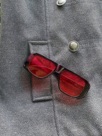 Woolworths Charcoal Military-Style Double-Breasted Jacket — detail