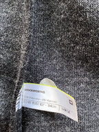 Woolworths Charcoal Longline Open Coat — care