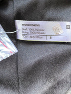 Woolworths Black Beaded Diamond Romper — care
