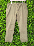 Cotton Poetry Khaki Slim-Leg Pants