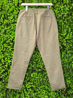 Cotton Poetry Khaki Slim-Leg Pants