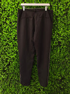 Black Embellished Side Stripe Trousers