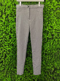 Zara FARO Black & White Houndstooth Skinny Pants
