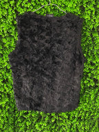 Gina Benotti Black Faux Fur Vest