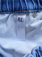 RE: Light Blue Slouchy Ultra High-Rise Jeans — care