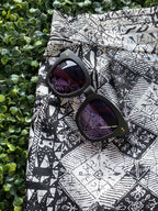 Tango Black & Cream Tribal Print Pants — detail