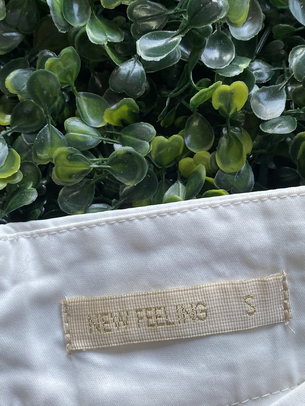 New Feeling Ivory Flowing Wide-Leg Pants — brand
