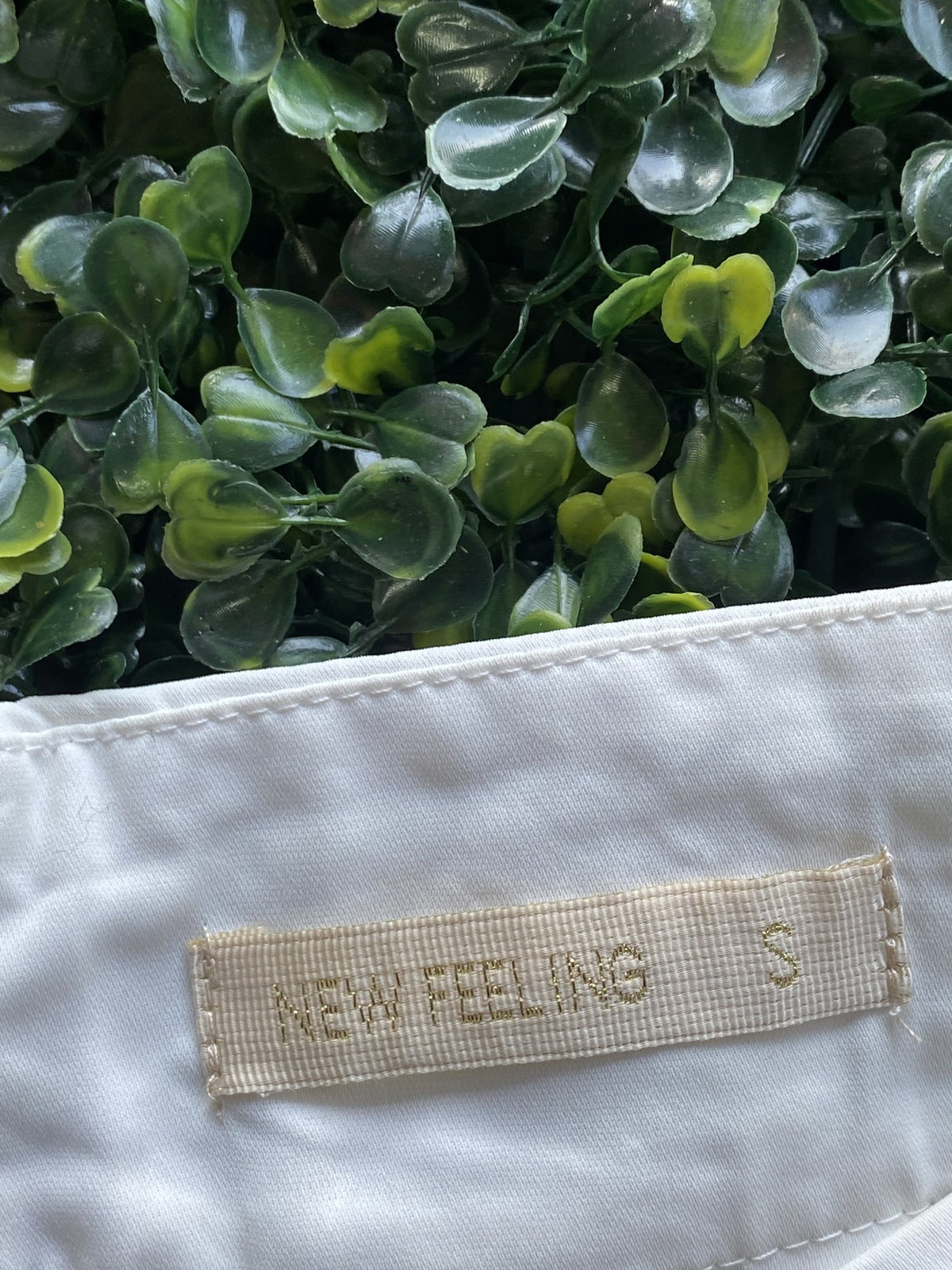 New Feeling Ivory Flowing Wide-Leg Pants — brand