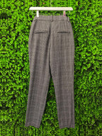 H&M Grey Check Tailored Trousers