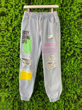 JBR Light-Wash Graphic Patch Distressed Jogger Jeans