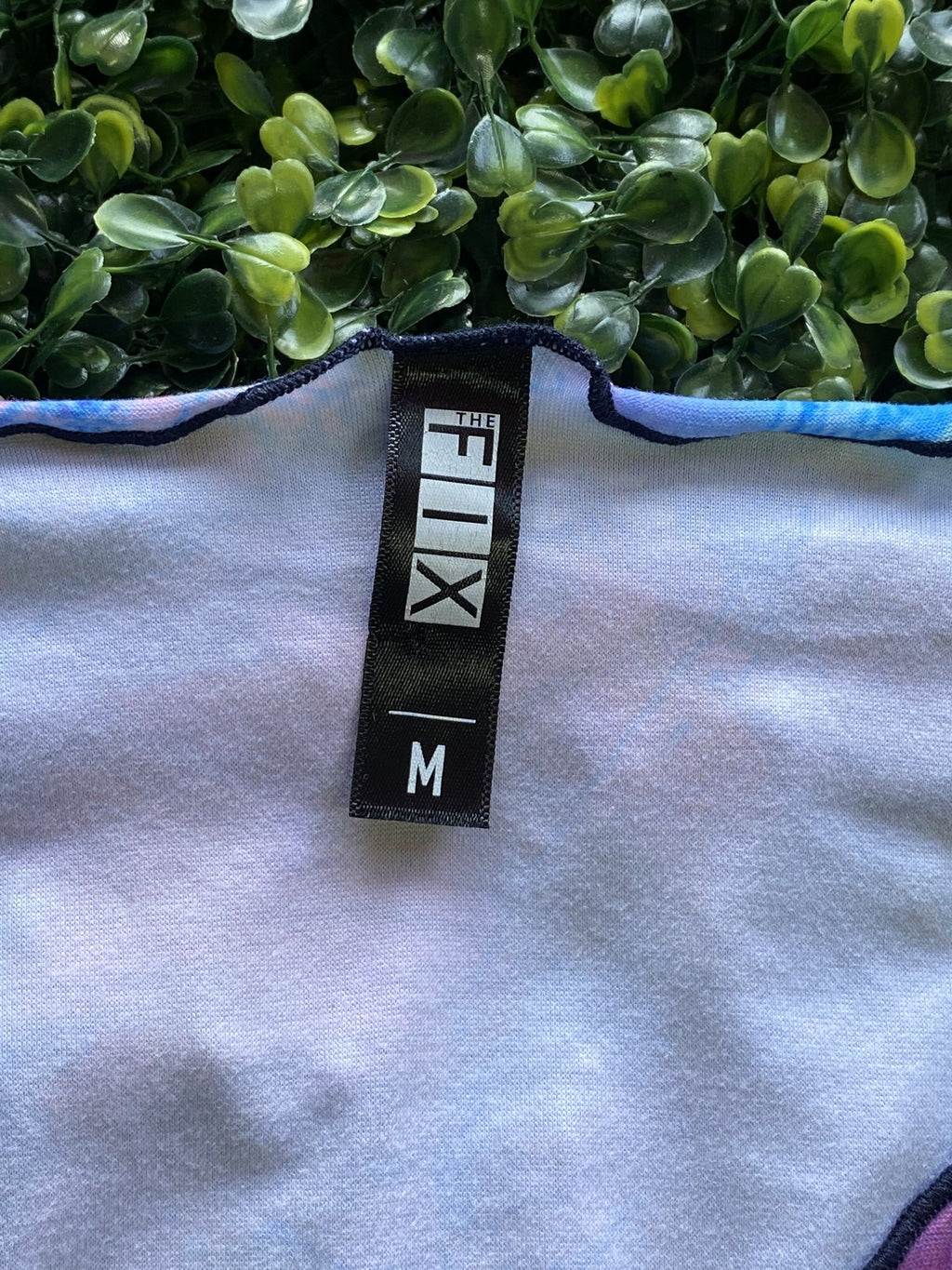 The Fix Multicolour Tie-Dye Ruched Mini Dress — brand