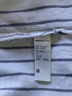 Woolworths Cream Pinstripe Shirt Dress — care