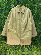 Stone Embroidered Lightweight Coat — front
