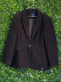 Daniel Hechter Black Tailored Blazer — front