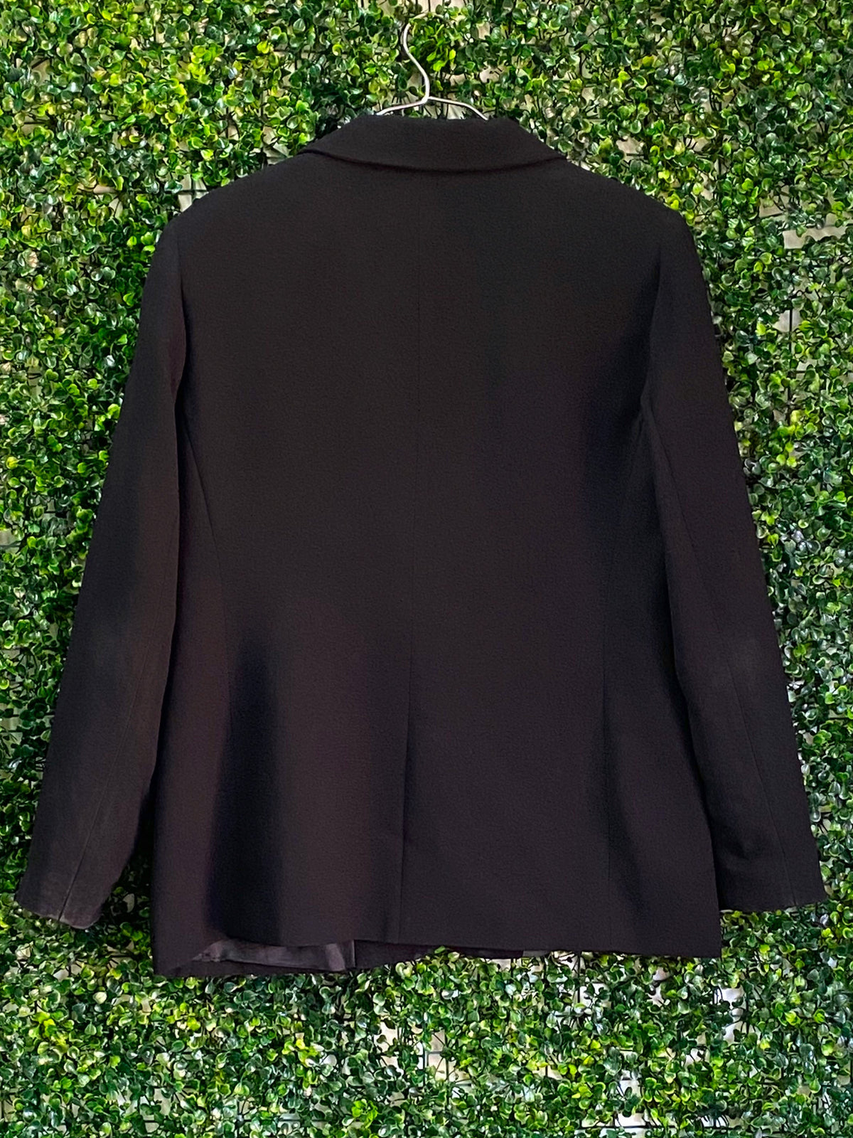 Daniel Hechter Black Tailored Blazer — back