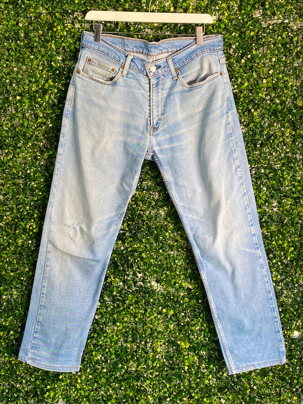 Levi's 544 Light-Wash Jeans — front