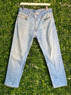 Levi's 544 Light-Wash Jeans — front