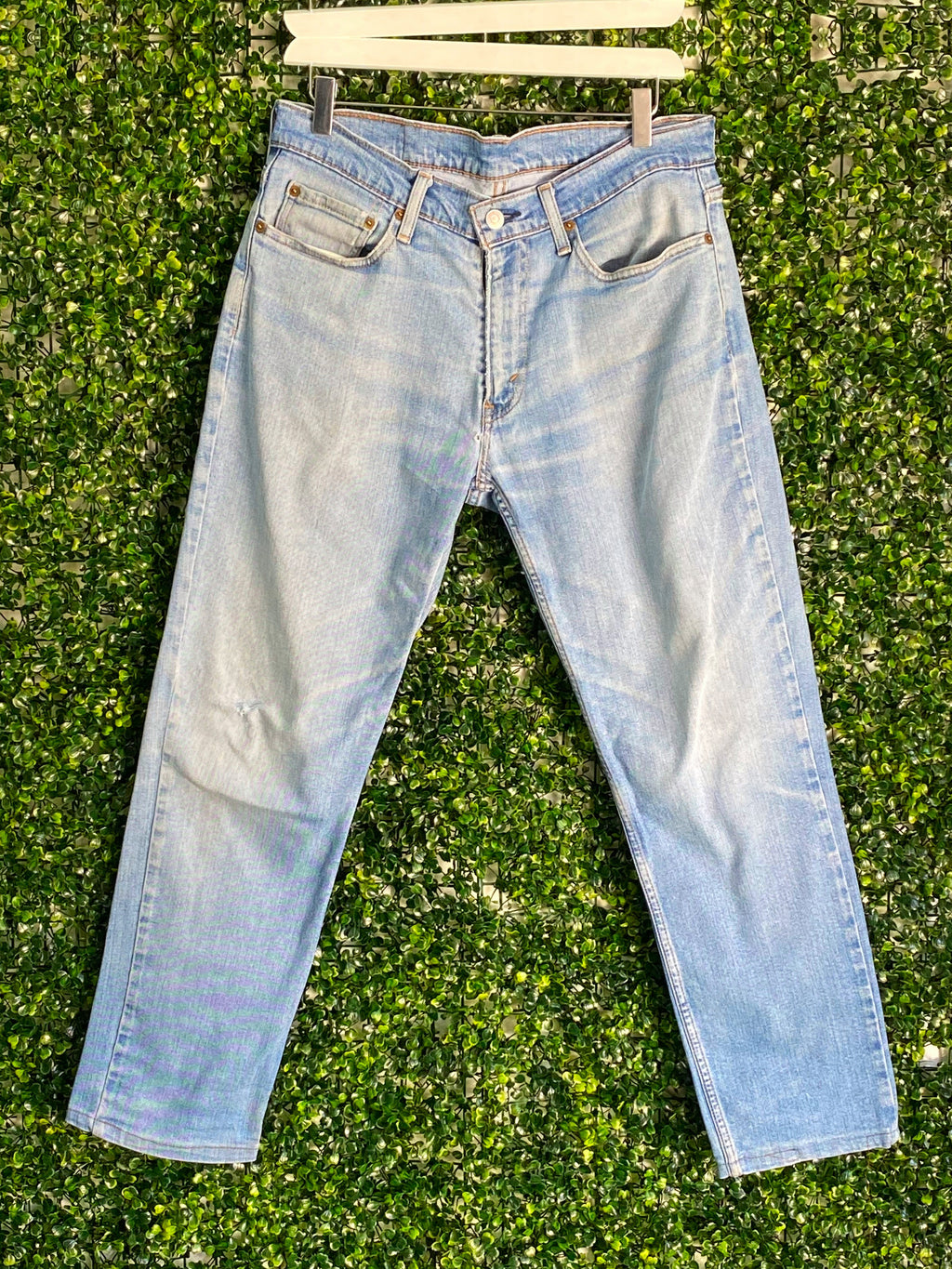 Levi's 544 Light-Wash Jeans — front