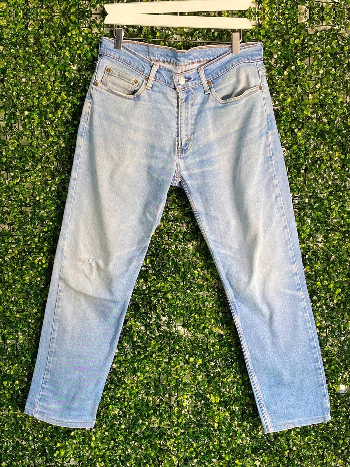 Levi's 544 Light-Wash Jeans — front