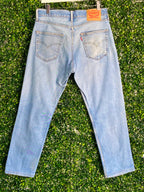Levi's 544 Light-Wash Jeans — back