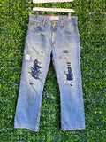 Levi's 507 Distressed Standard-Fit Jeans — front