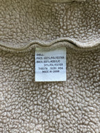 MAN Taupe Faux-Suede Sherpa-Lined Jacket — care