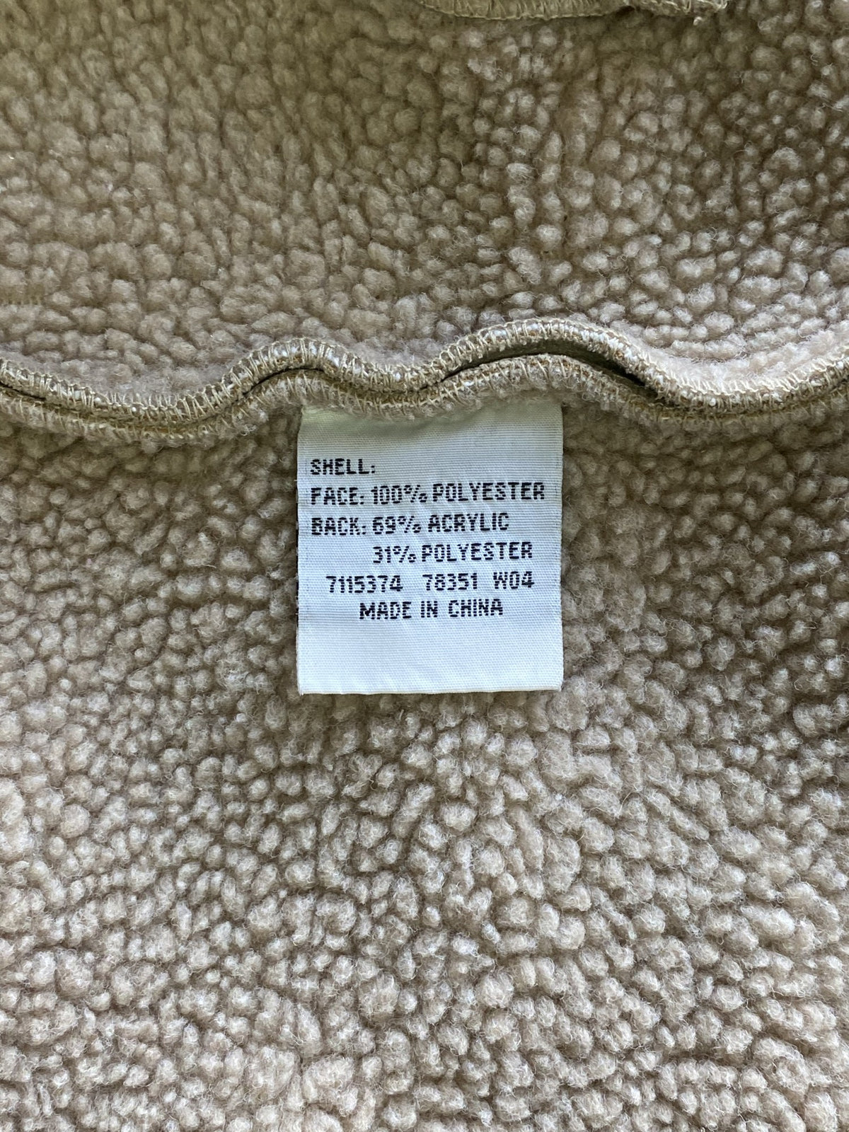 MAN Taupe Faux-Suede Sherpa-Lined Jacket — care