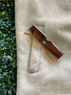 MAN Taupe Faux-Suede Sherpa-Lined Jacket — detail