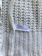 Woolworths Cream Chunky Knit Sweater — care