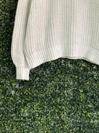 Woolworths Cream Chunky Knit Sweater — detail